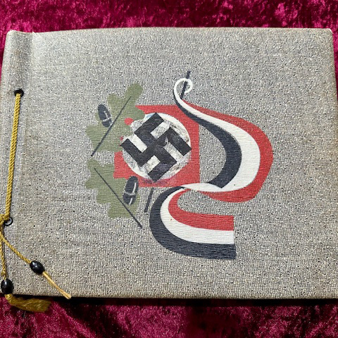 Ref: 6058 - WW2 German Luftwaffe Officers' Photo Album.